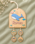Natalicio Personalizado de madera - Sueños del Mar